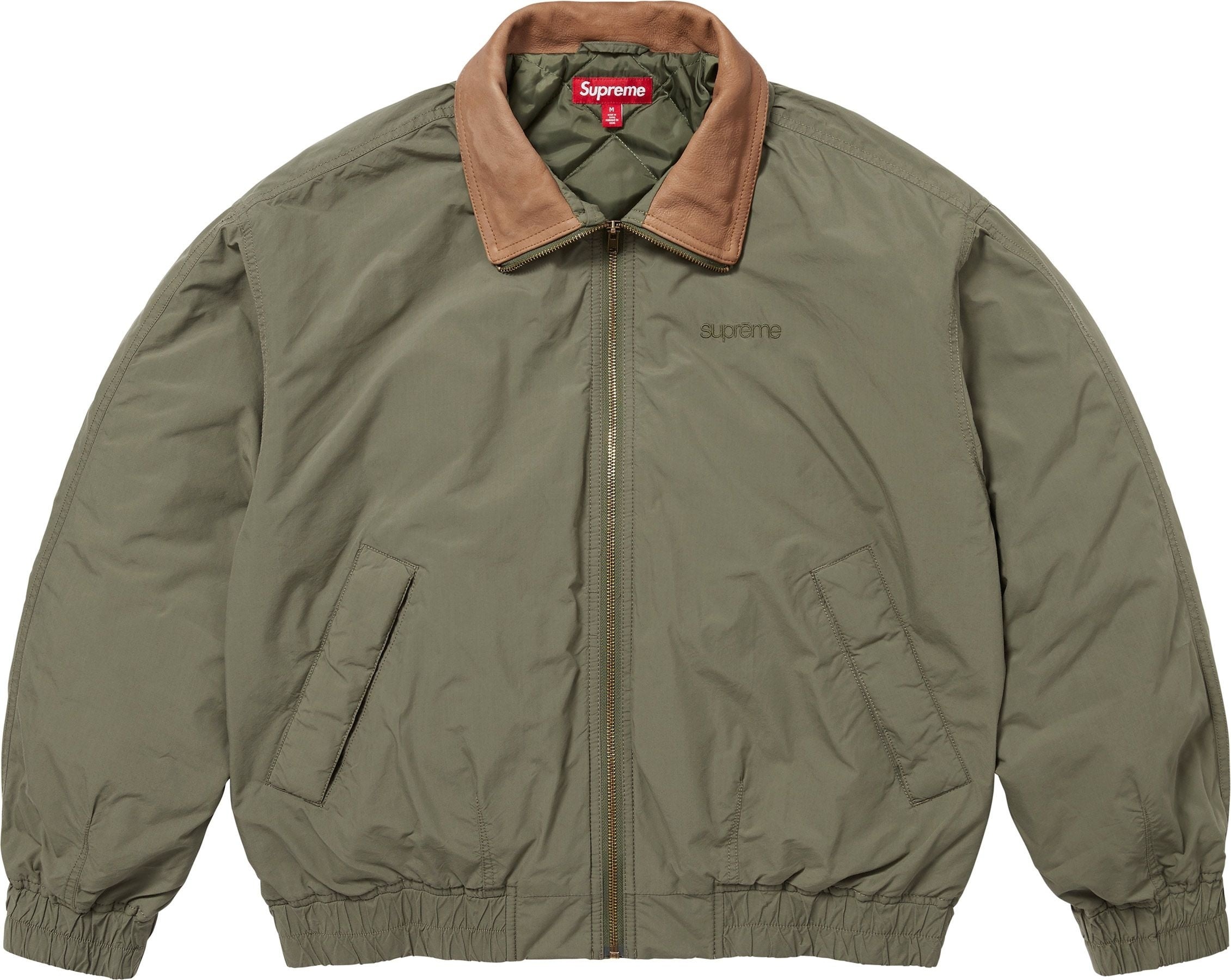 Leather Collar Utility Jacket view 22